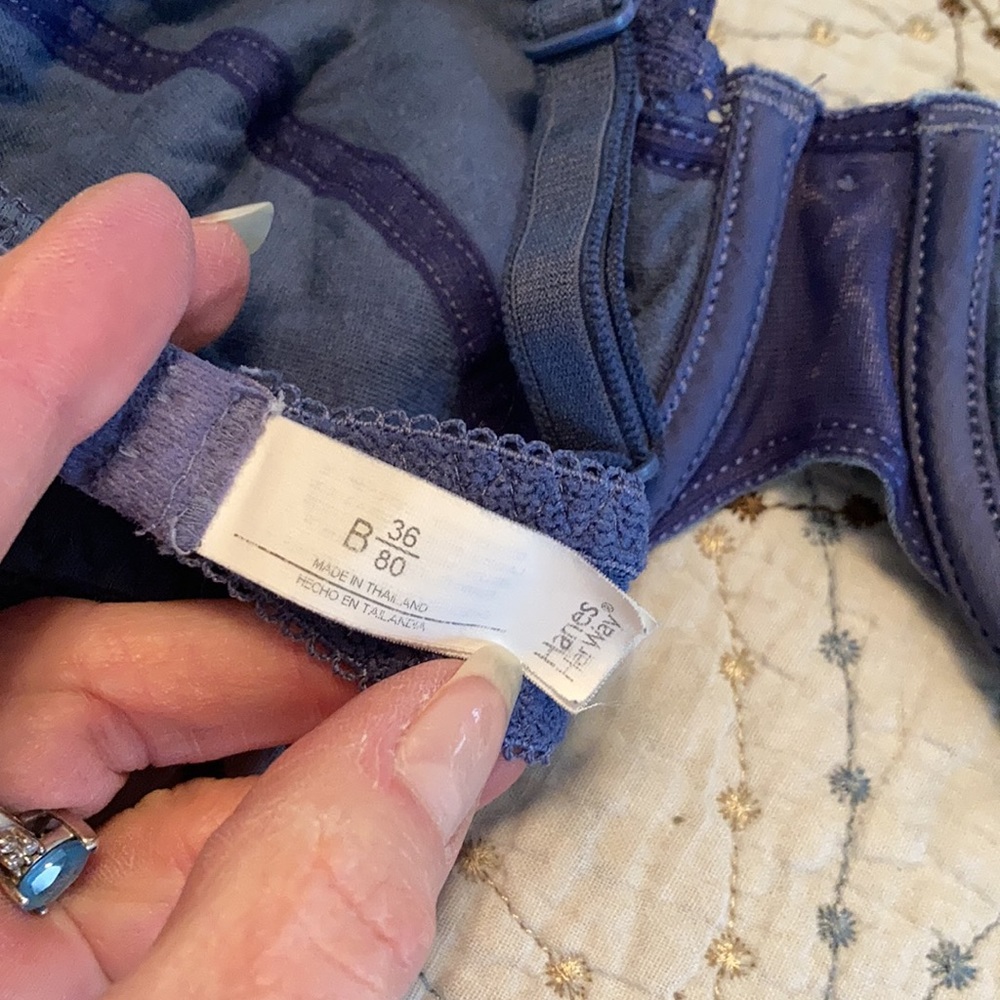 Hanes Cotton Underwire Bra - Picture 3 of 4